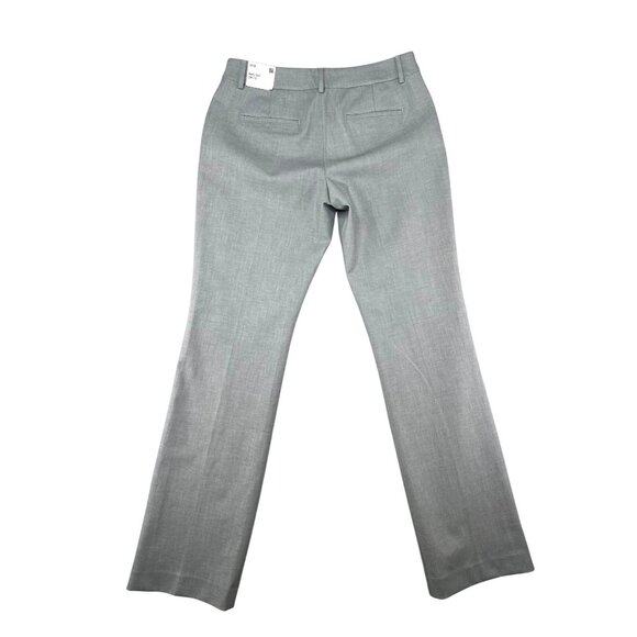 Express Editor Barely Boot Low Rise Stretch Pants Womens Size 8R Gray Blend - Picture 3 of 16